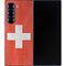 Switzerland Flag Distressed Galaxy Z Fold6 Skin